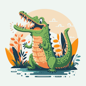 Сканворд: Крокодил - 8 букв